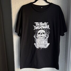The Black Dahlia Murder Mens Large T-Shirt Black Skull Graphic Death Metal Tee